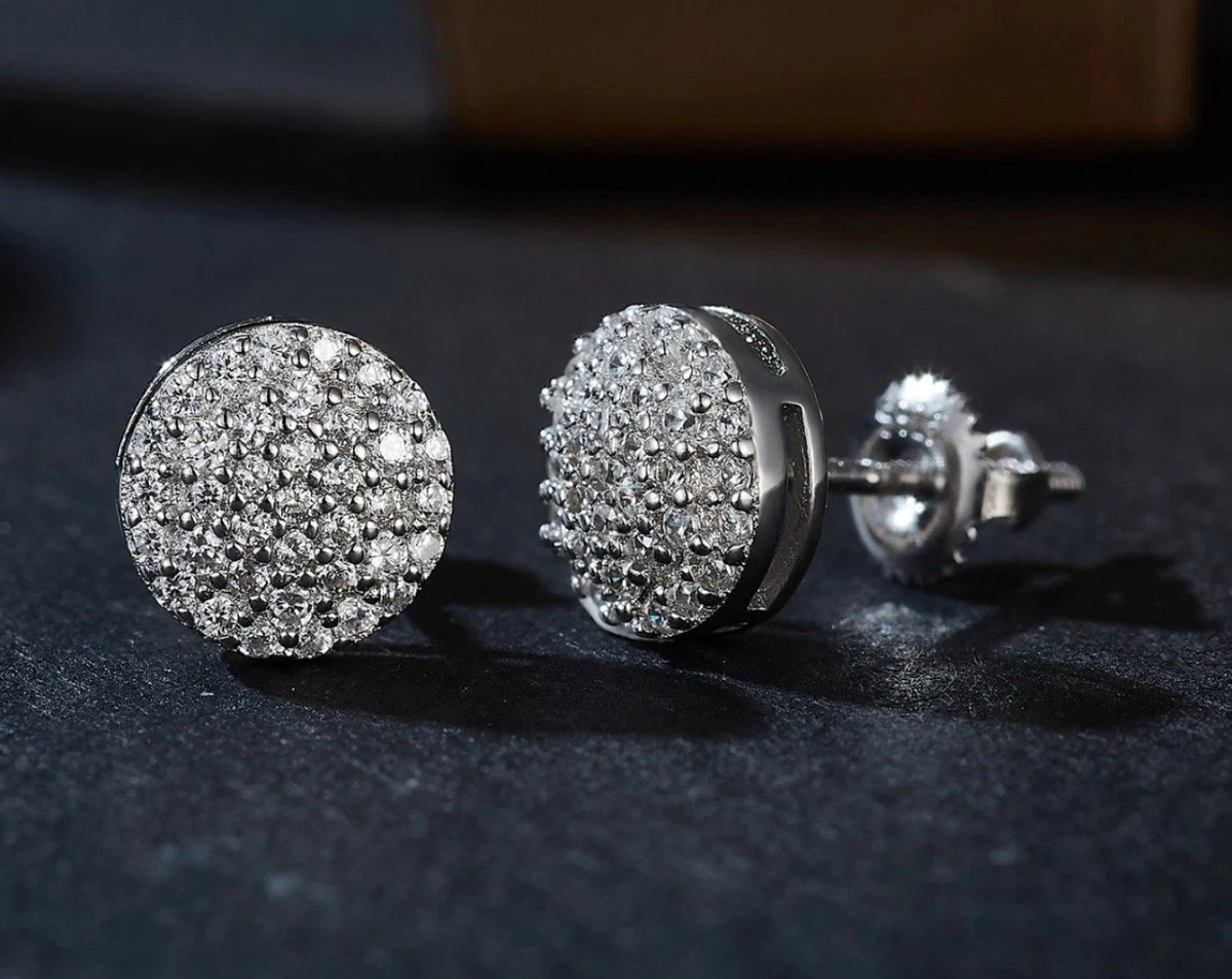 Pendientes plata 925 para hombre