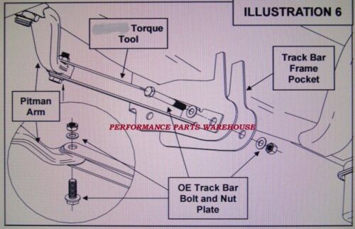 DROP PITMAN ARM 2019-2022 DODGE RAM 2500/3500 4-6" LIFT 4-Wheel Drive 44-Spline - Picture 3 of 3