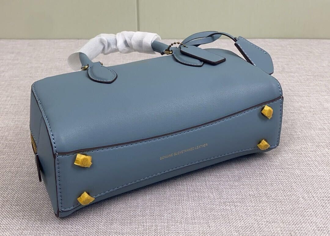 COACH Bowery Satchel 22 Shoulder Blue CY917 Outlet NEW | eBay COACH Bowery Satchel 22 Shoulder Blue CY917 Outlet NEW | eBay