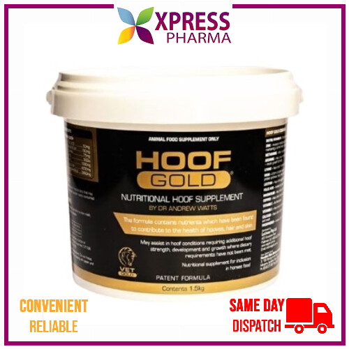Equine Hoof Gold - Nutritional Hoof Supplement for Horses - 1.5kg - Picture 1 of 1