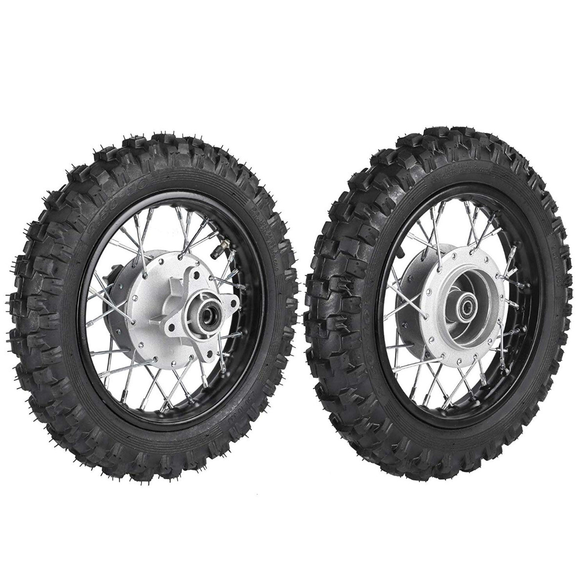 For Yamaha TTR50E PW50 Honda CRF50 XR50 Front Rear Wheel 2.50-10