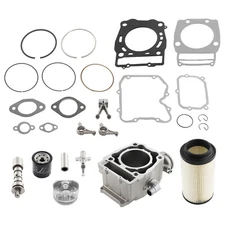 Complete Cylinder Piston Gasket Top End Set Kit For Polaris Ranger 500 1999-2012
