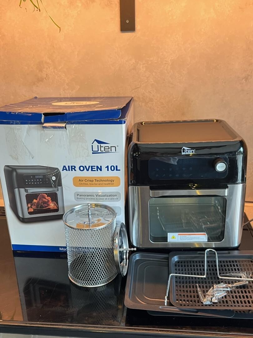 UTEN 10 Liter Hot Air Fryer Oven AFO 44880 USED ONCE UT2