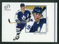 2002 Fleer Legacy Hockey - #42 - Paul Henderson - Toronto Maple Leafs