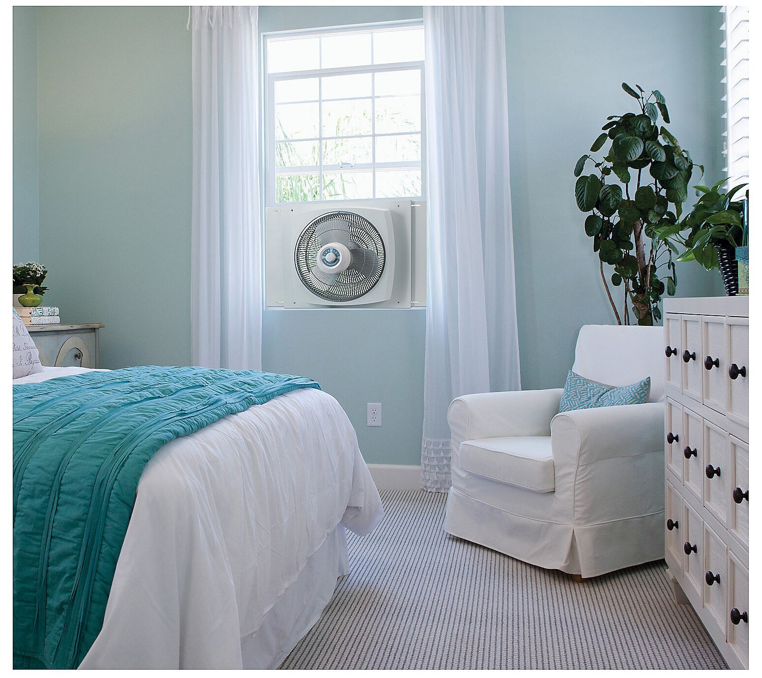 Lasko Window Fan 16 in Reversible Intake Exhaust Motor w/ EZDial Ventilation eBay