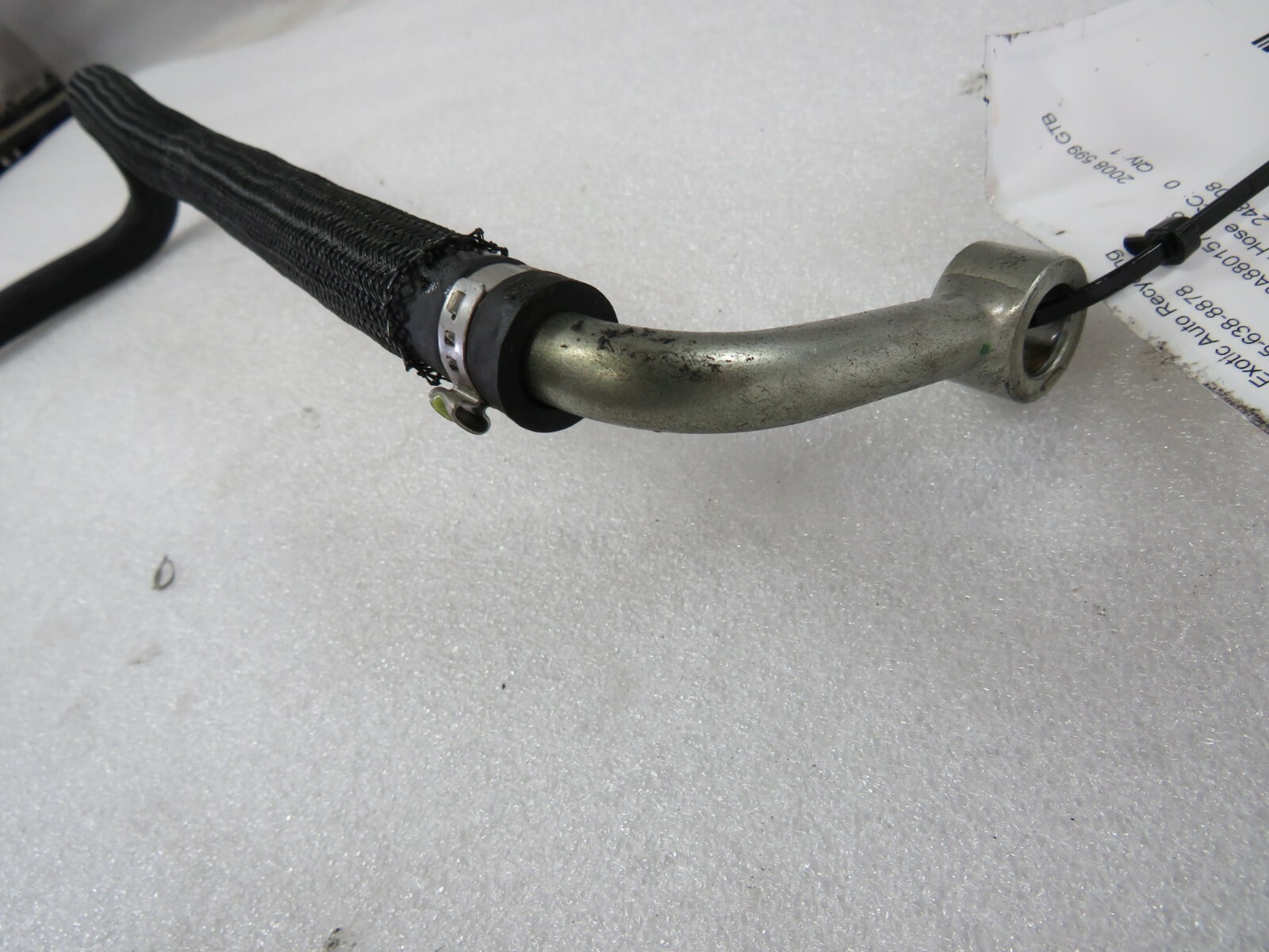 Ferrari 599 GTB, 612, F1 Oil Pump to Reservoir / Tank Hose, Used, P/N 248308
