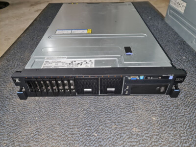 IBM x3650 M4 7915, 2x Intel Xeon E5-2643 v2 CPU 3.90Ghz, 6C/12T, 64 GB ECC Ram 