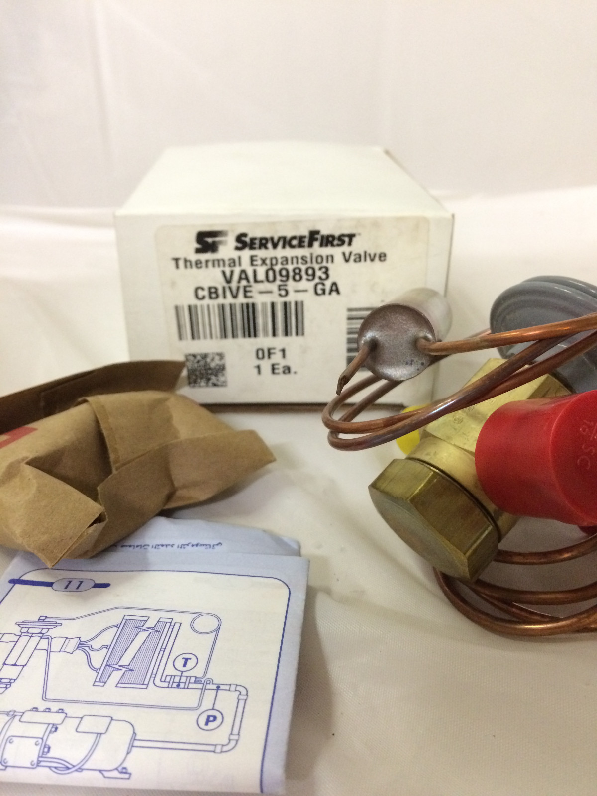 Trane Thermal Expansion Valve VAL09893 eBay