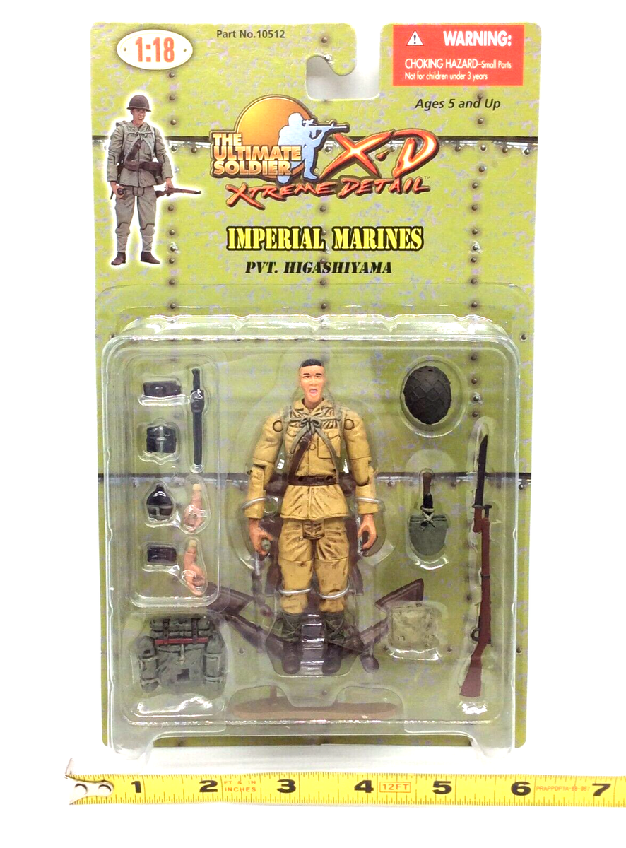 21st Ultimate Soldier XD 1:18 Figure Japanese IMPERIAL MARINES PVT