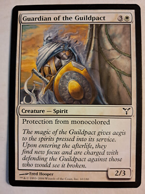 Guardian of the Guildpact Dissension 10/180 MTG Magic MP BULK DISCOUNT MUSTBUY2+