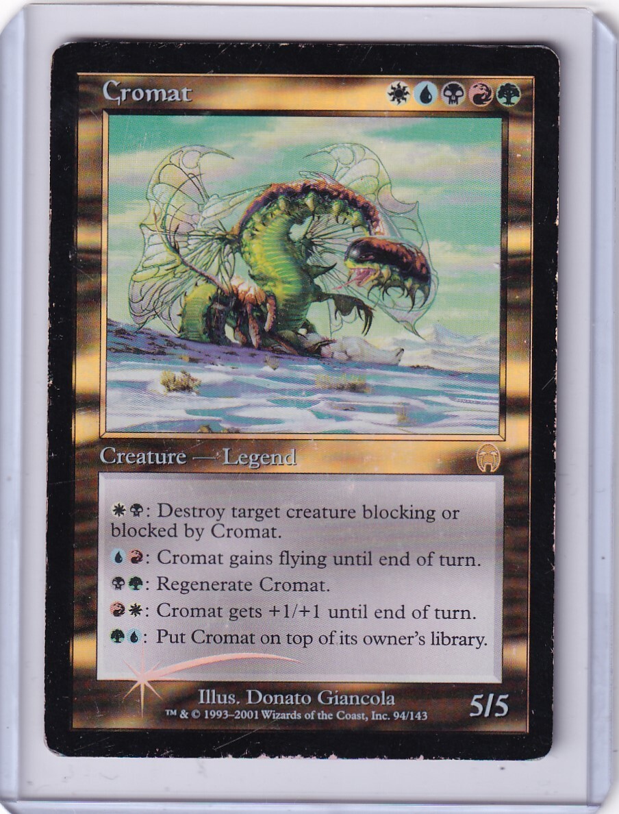 Cromat FOIL-Apocalypse Magic the Gathering *Played* | eBay