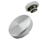 Radiator Cap, Billet Aluminum, Machined Finish, Knurled Edge, 16lbs Chevy Ford