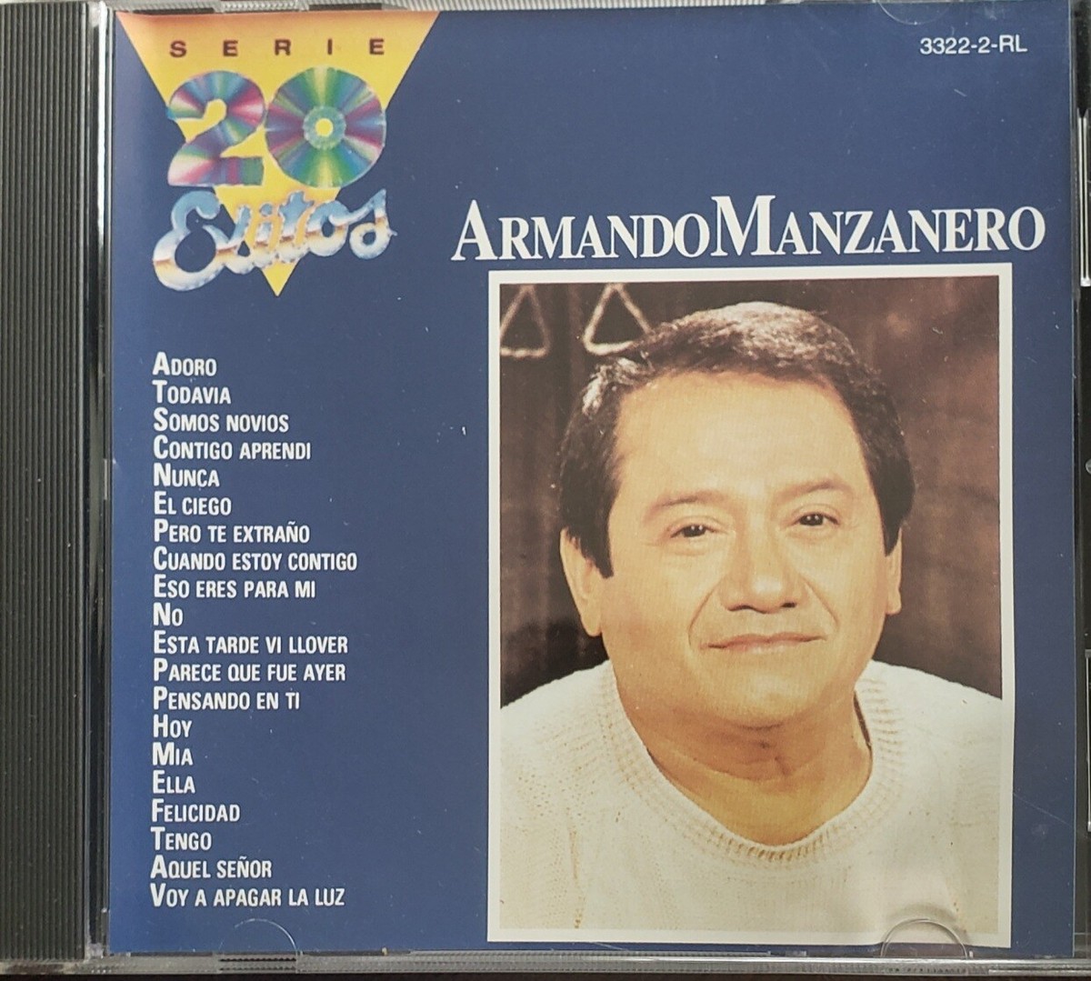 【中古】 Piano： Serie 20 Exitos Armando Manzanero - Serie 20 Exitos - Rare Promo CD in