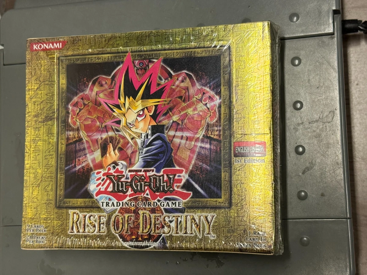 Yu-Gi-Oh! TCG Rise of Destiny Sealed Collectible Card Game Boxes