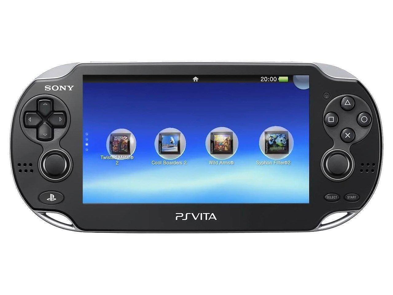 Sony PlayStation Vita PCH-1001 Black Handheld System for Sony PlayStation Vita PCH-1001 Black Handheld System for