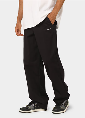 NIKE EL Chino Pants ナイキ チノ Nike Mens El Chino Life Collection Cotton Twill Pants Black Size