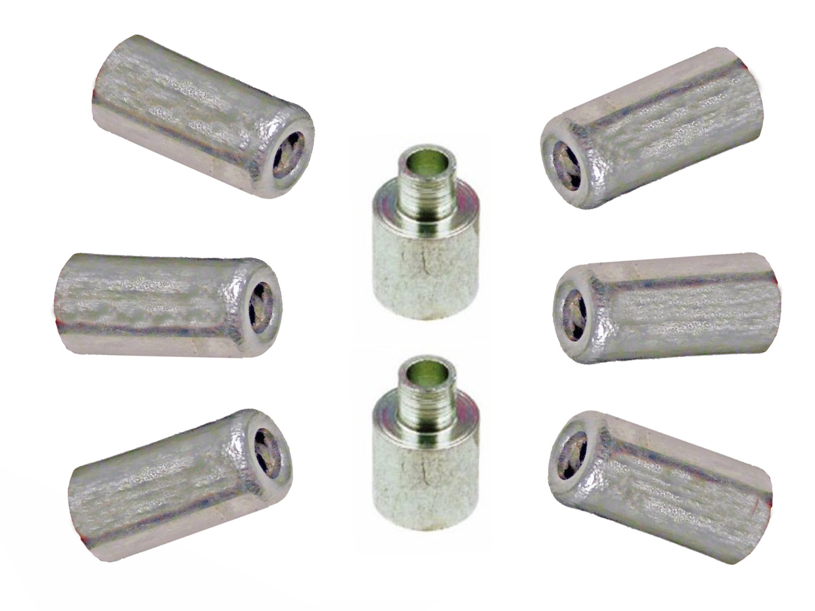 Cappucci Cavo Freno Bici | 100 Pezzi | Metallici | Per Freni Mountain Bike E City Bike - Foto 4