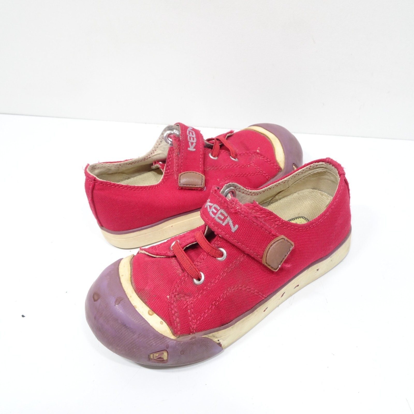 Sneakers Keen bambino tela vulcanizzata taglia 11 EU 29 rosa bacca