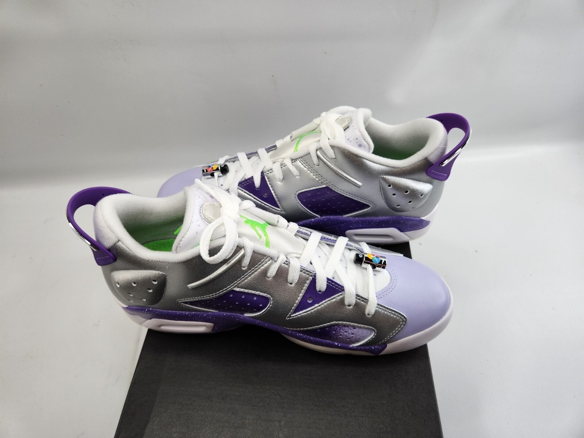 Jordan Retro 6 G NRG Metallic Silver Oxygen Purple Golf Jordan Retro 6 G NRG Metallic Silver Oxygen Purple Golf