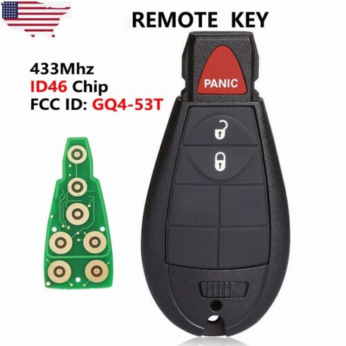 For 2013 2014 2015 2016 2017 2018 Dodge Ram 1500 2500 3500 Remote Key FobGQ4-53T