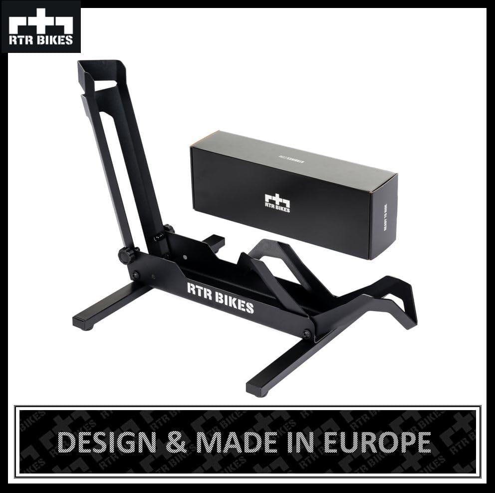 Brutus Professional Standing Bike Stand - Ideal for Your Garage, Home or Bike Sh