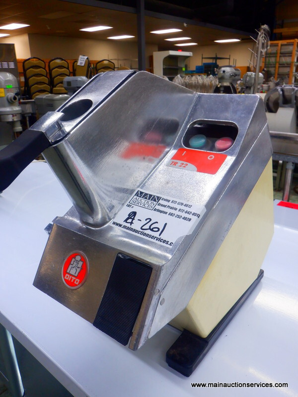 Dito TR22, Commercial Food Prep Processor with blade eBay