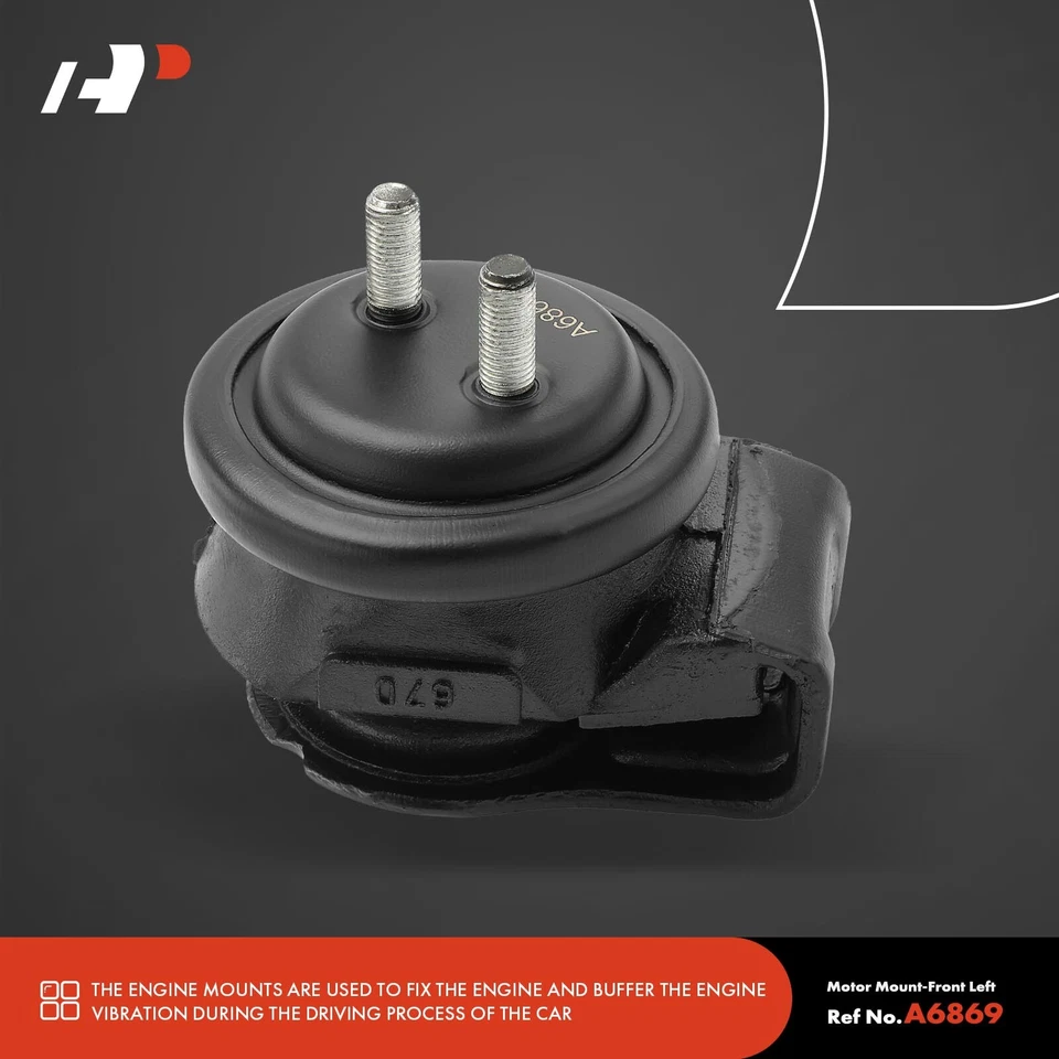 2 передних боковых крепления двигателя A-Premium для Suzuki Grand Vitara 2006 2007 2008 2,7 л - Изображение 4 из 4