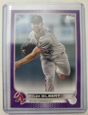 Tyler Gilbert RC 2022 Topps Series 1 Purple Parallel Arizona Diamondbacks #130