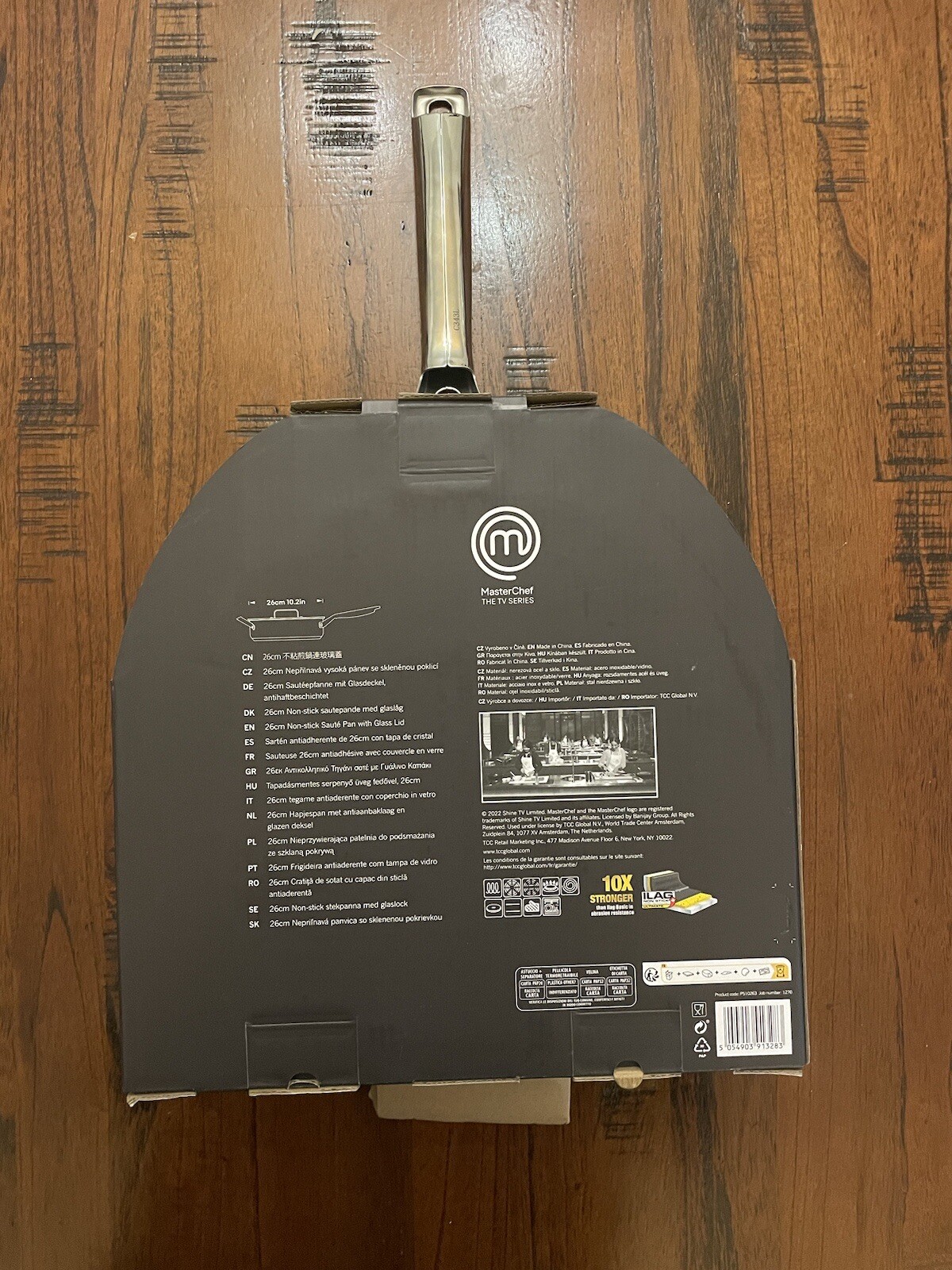 MasterChef 26CM NONSTICK SAUTE PAN WITH GLASS LID eBay