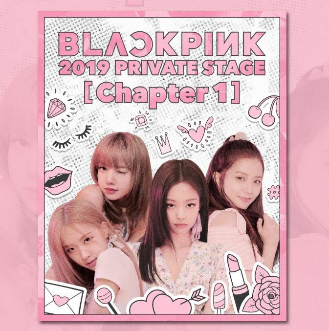 BLACKPINK 2019 PRIVATE STAGE Chapter 1 OFFICIAL GOODS 3 LENTICULAR