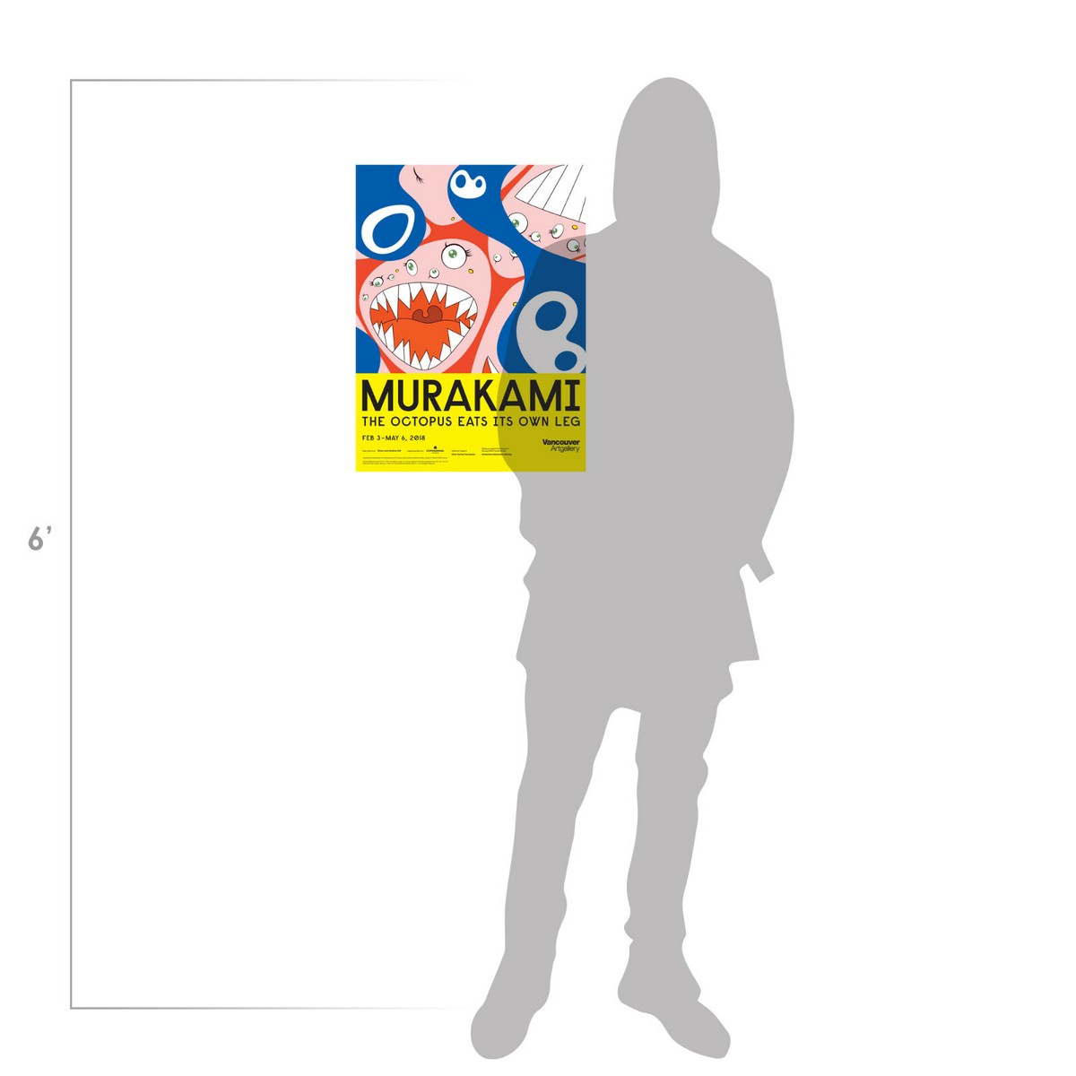 Takashi Murakami Exhibit Poster Art Print 2018 Kleins Dob BLM