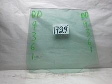 1998 - 2003 Cadillac Seville  REAR DRIVER Side Door Glass USED 1729V