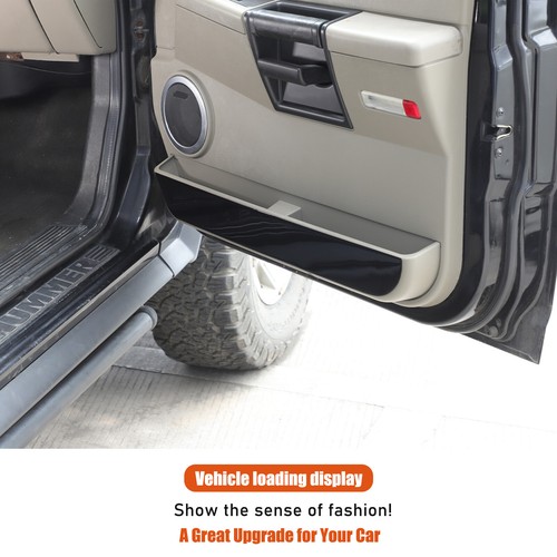 Klavier Schwarz Tür Innenraum Anti-Kick Panel Verkleidung für Hummer H2 2003-07 - Bild 15 von 24