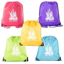 Easter Coloring Bag, Activity Bags for Kids, Easter Party Basket Bags