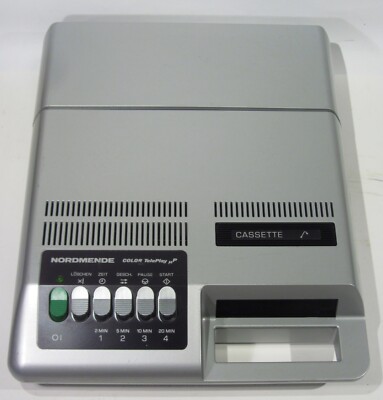 Nordmende Tele Play sys. Fairchild VINTAGE MODUL SLOT Game Konsole Sammlerstück
