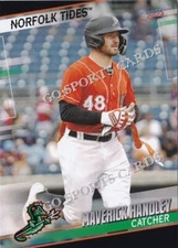 2024 Norfolk Tides Maverick Handley RC Rookie Orioles Minor Card