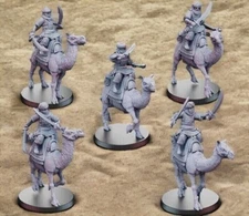 Araby / Easterling Camel Rider Dual Wield 28mm LoTR MESBG Wargames & Collectors