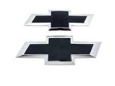 2014-15 Silverado 1500 Chrome Front Tailgate Bowtie Emblem 2015-19 2500H 3500 HD