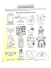 FC A Scroll Saw Woodworking Patterns - One Set of 12 Pages Unused 2002