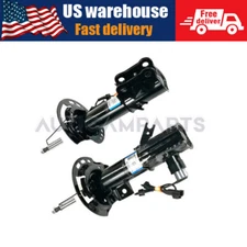 Pair Front Shock Absorber With Electric For Lincoln MKZ  2013-2020 3.7L 2.0L