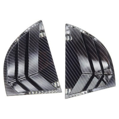 Hinten Seitenfenster Louver Lamellen Blende passt für Honda Civic 2006-2011 De