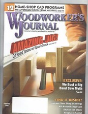 Woodworker's Journal February 2007 Back Issue Magazine