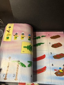 Vintage Lego 6264 Pirates Islanders Forbidden Cove 1994 Instruction Manual Only