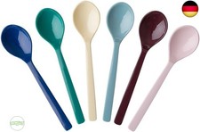 RICE Melamin Teelöffel Urban Colors 6er Set