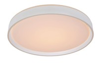 LED Deckenlampe Weiß Dimmbar Blendarm Rund Ø50 Cm 2700 K Deckenleuchte Esszimmer