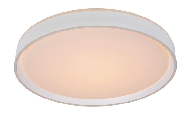 LED Deckenlampe Weiß Dimmbar Blendarm Rund Ø50 Cm 2700 K Deckenleuchte Esszimmer-image