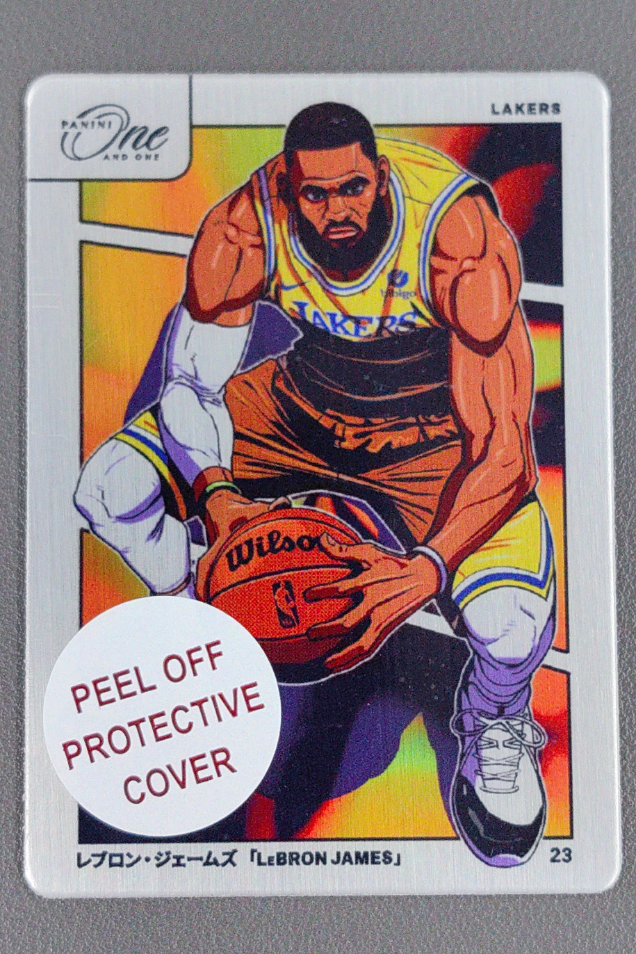 2024-25 Panini One And One LeBron James Manga Case Hit SSP #12 Lakers