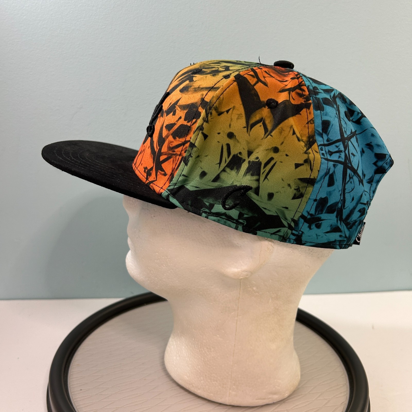 Original Chuck Snapback Hat Adjustable Raindow Om… - image 3