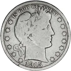 New ListingUNITED STATES coin Barber Half 1915 S