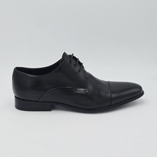 Scarpe Uomo Trofeo Stefano Branchini Tg 40 Classiche Nero Similpelle 24LC